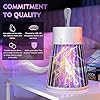 Mosquito Lamp Eco-Friendly LED Mosquito Killer Machine – USB-Powered Indoor Bug Zapper for Home – Chemical-Free Insect Trap Safe for Kids & Pets – Easy to Clean (MASHROOM Mosquito LAMP)
